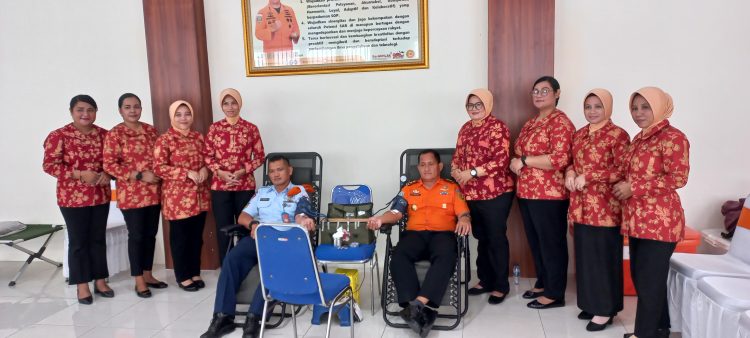 Basarnas Ambon Gelar Donor Darah untuk Bantu Masyarakat