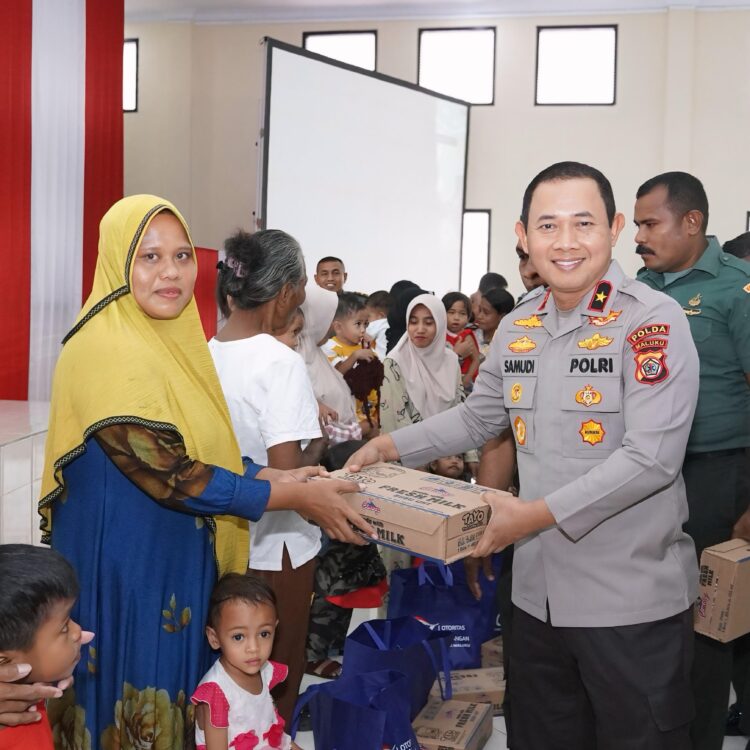 Cegah Stunting Wakapolda Maluku Apresiasi Kodam XV/Pattimura