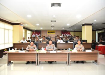 Kapolda Ikut Panen Jagung Serentak secara Daring