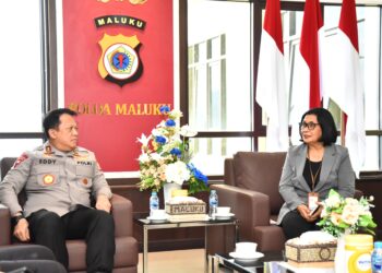 Ini Kata Kapolda saat Terima Kunjungan Kepala BPS Maluku
