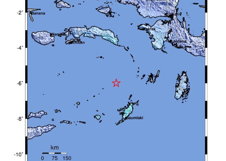 Gempa Berkekuatan 6,0 SR Guncang Laut Banda, BMKG: Tidak Berpotensi Tsunami