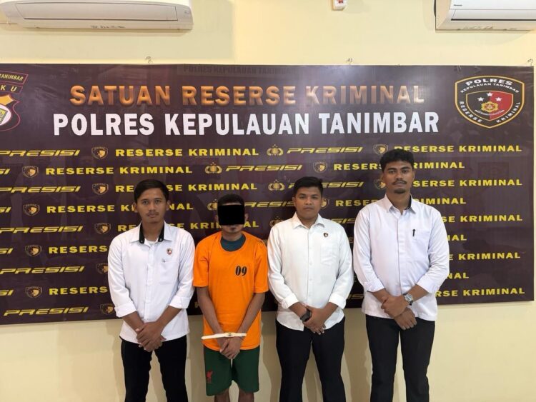 Terduga Pelaku Pembunuhan Istri di Tanimbar Digiring ke Jaksa