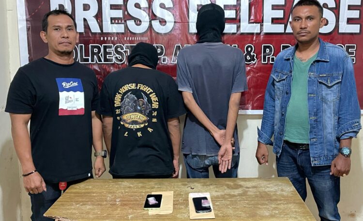 Dua Pengguna Narkoba di Ambon Ditangkap