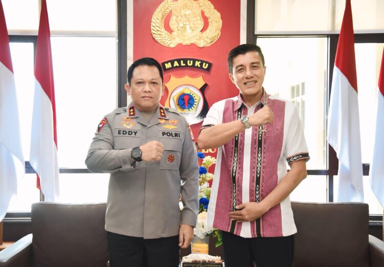 Kapolda Maluku Terima Kunjungan Kehormatan dari Konsul Kehormatan Kerajaan Belanda di Ambon