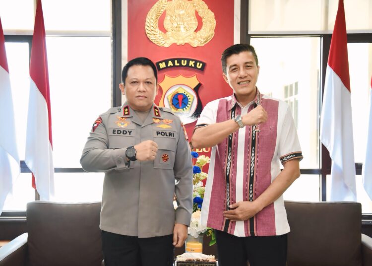 Kapolda Maluku Terima Kunjungan Kehormatan dari Konsul Kehormatan Kerajaan Belanda di Ambon