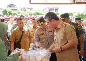 Bazar dan Gerakan Pangan Murah Kodam Pattimura, Ini Kata Wakapolda Maluku