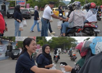 Cafe Ujung JMP Ambon Kembali Berbagi Makanan Buka Puasa, Levi: Ini Agenda Rutin