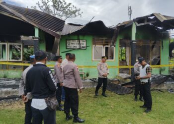 Puskesmas Letman Terbakar, Pelaku Lari ke Hutan