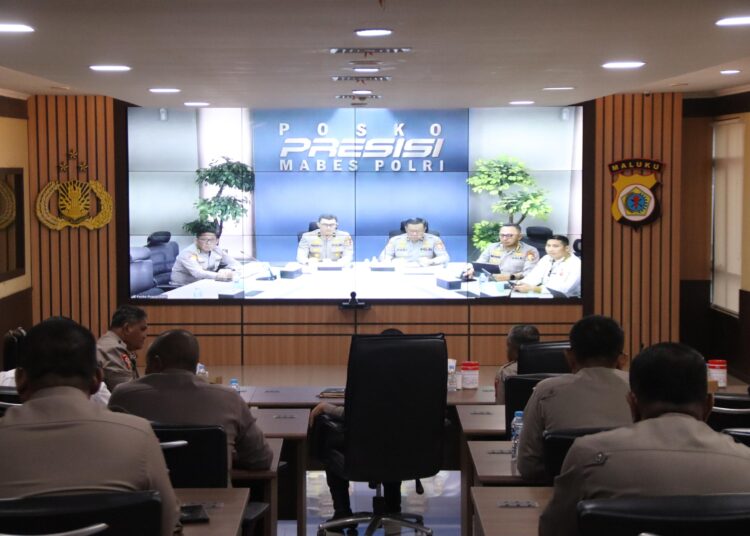 Anev Program Beyond Trust Presisi Polri Dihadiri Polda Maluku