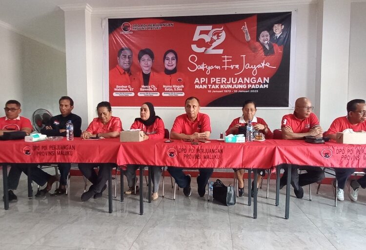 PDI Perjuangan akan Bedah “Kebijakan Efisiensi Anggaran, Bagaimana Nasib Maluku?”