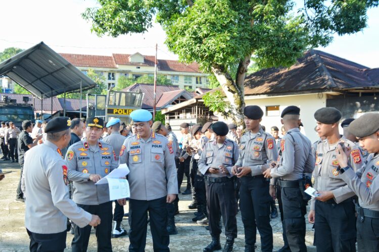 Anggota Polri di Maluku Diingatkan Pentingnya Kesiapan dan Kedisiplinan