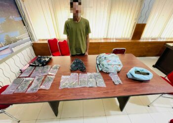 Selundupkan Ganja Ratusan Gram dari Jayapura Pemuda Amahusu Ditangkap