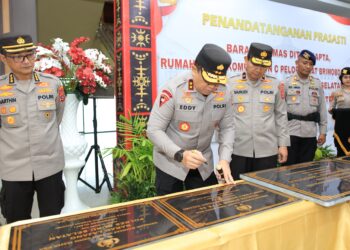 Peresmian Empat Fasilitas Polri di Maluku, Kapolda Tekankan Pelayanan dan Kinerja