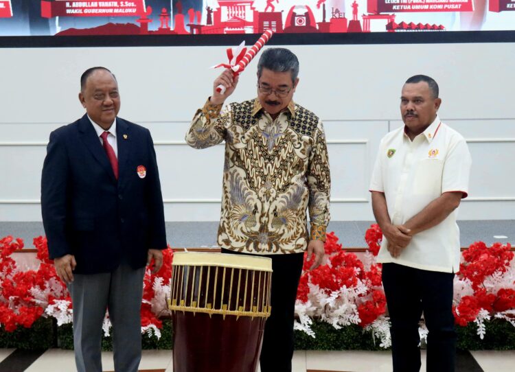 Gubernur Minta KONI Gairahkan Iklim Keolahragaan, Tingkatkan Prestasi Atlet di Maluku