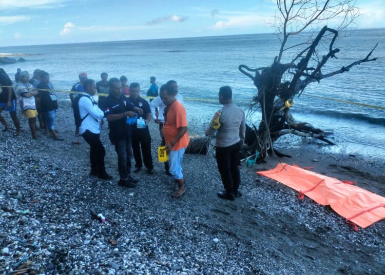 Mayat Tanpa Busana Ditemukan di Pesisir Pantai Kuako