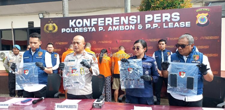 Lima Komplotan Curanmor di Ambon Dibekuk, Polisi Temukan 25 Motor Curian