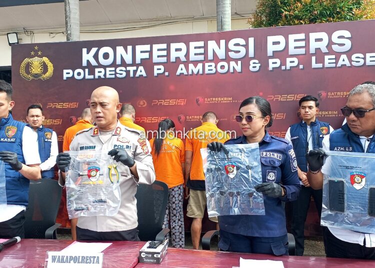 Lima Komplotan Curanmor di Ambon Dibekuk, Polisi Temukan 25 Motor Curian