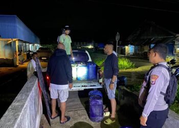 Puluhan Jerigen BBM Subsidi Ilegal Diamankan Polisi di Tanimbar