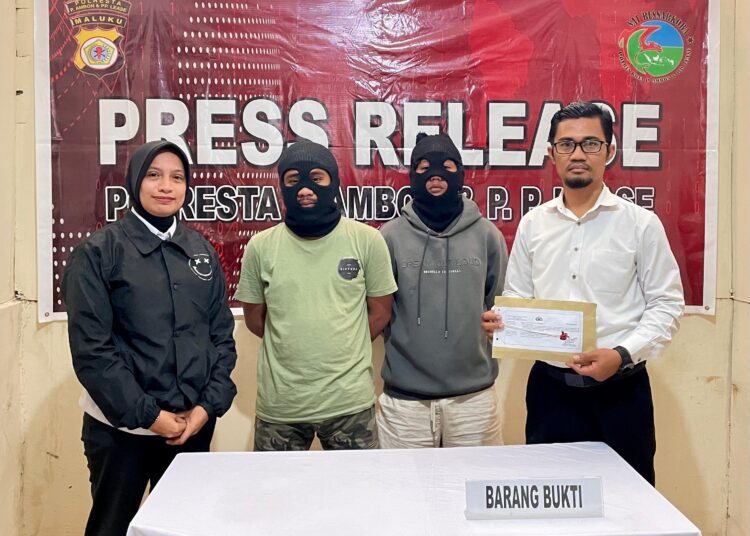 Narkoba, Dua Pemuda Bentas Diringkus Polisi