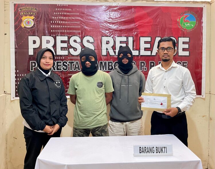 Narkoba, Dua Pemuda Bentas Diringkus Polisi