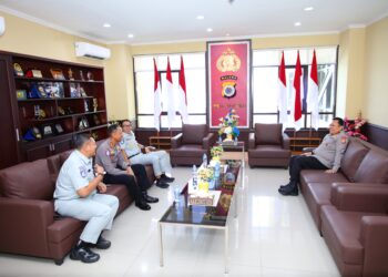 Direktur Keuangan PT. Jasa Raharja Kunjungi Kapolda Maluku