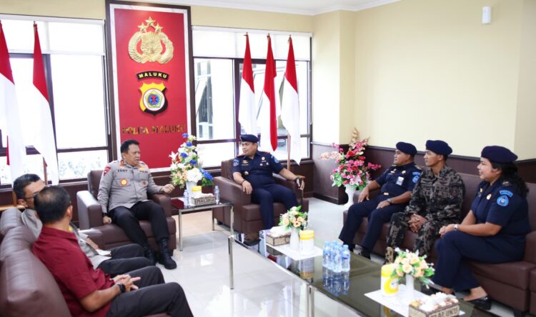 Kapolda dan Kepala PSDKP Ambon Bicara Penegakan Hukum di Laut