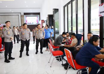 Bakti Kesehatan Sambut Hari Lahir Polri ke-79 di Maluku