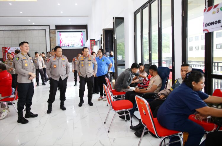 Bakti Kesehatan Sambut Hari Lahir Polri ke-79 di Maluku