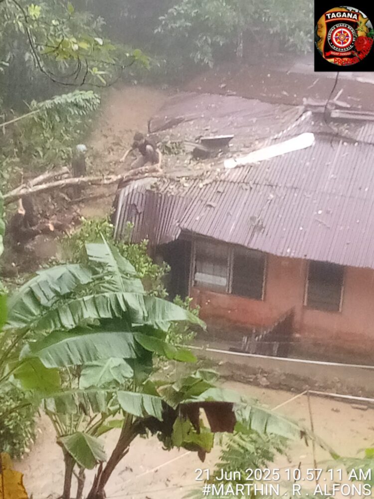Hujan Sehari, Sejumlah Rumah Rusak Terendam Banjir, Pohon Tumbang dan Tanah Longsor di Ambon