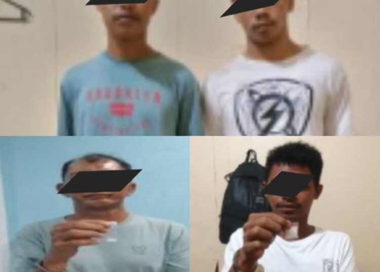 Empat Pelaku Narkoba di Ambon Dibekuk