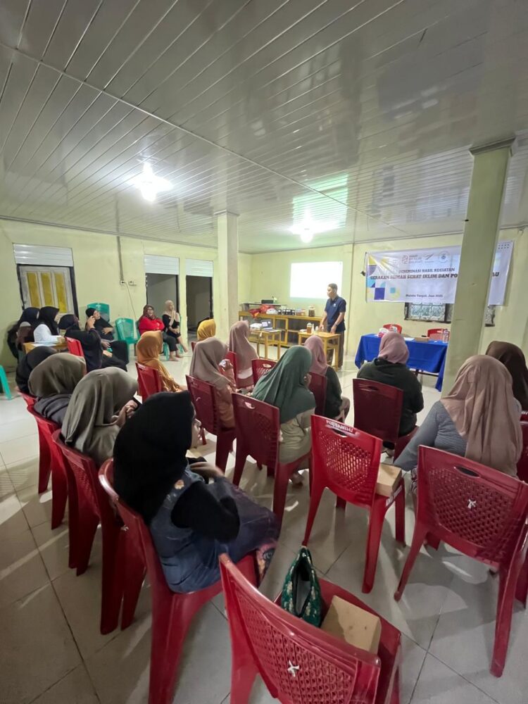 PROGRAM RUMAH SEHAT IKLIM DAN POSYANDU HIJAU, MASYARAKAT TULEHU SIAP HADAPI PERUBAHAN IKLIM