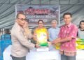 Polda Maluku Salurkan 500 Kg Beras untuk Pengungsi di Desa Hunuth
