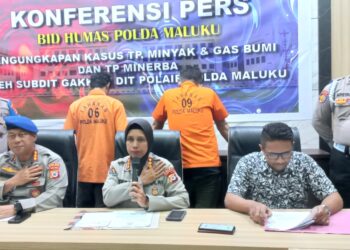 Polda Maluku Ungkap Mitan Ilegal, Solar Oplosan dan Penyelundupan Merkuri