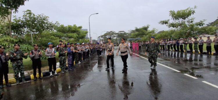 734 Aparat Gabungan Dikerahkan Amankan Aksi Demo di Ambon