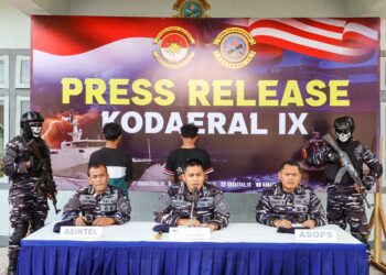 TNI AL Gagalkan Penyelundupan 60 Ton Solar Ilegal di Ambon