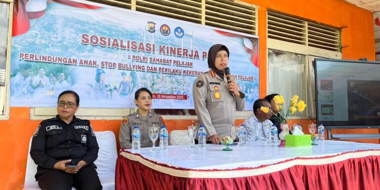 Datangi SMK Negeri 6 Ambon, Polda Maluku; Stop Bullying & Perilaku Kekerasan
