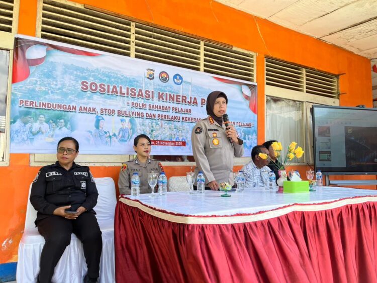 Datangi SMK Negeri 6 Ambon, Polda Maluku; Stop Bullying & Perilaku Kekerasan