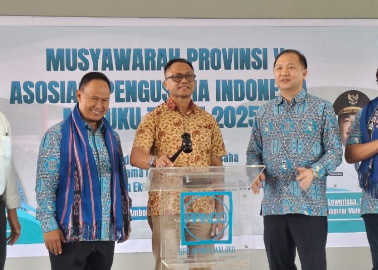 Musprov V APINDO Maluku, Sinergi Dunia Usaha Bersama Pemerintah dan Pekerja