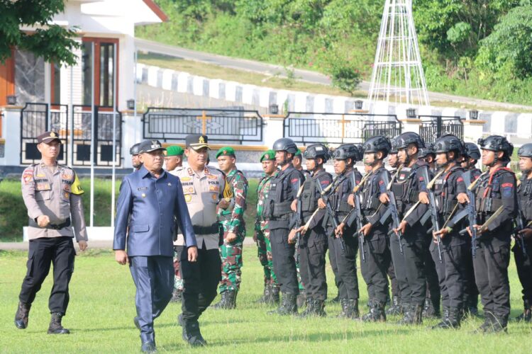Polres MBD Siap Amankan Nataru, Kapolres Ingatkan Pemudik Hati-hati, Perhatikan Barang Bawaan