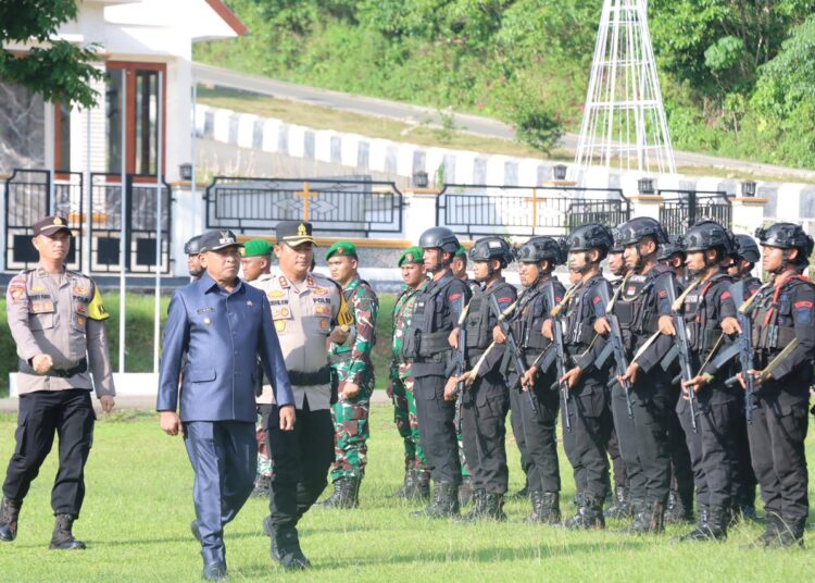 Polres MBD Siap Amankan Nataru, Kapolres Ingatkan Pemudik Hati-hati, Perhatikan Barang Bawaan