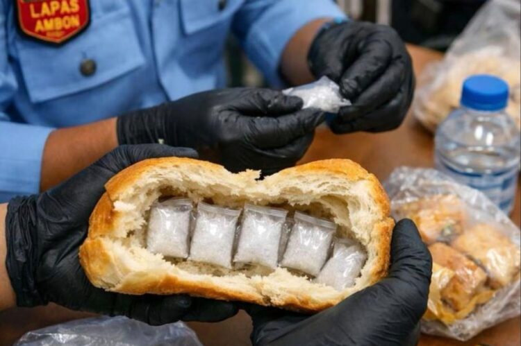 Roti Berisi Narkotika Terungkap di Lapas Ambon, Polisi Tangkap Pelaku Penyelundupan