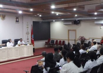 Pastikan Stok Sembako-Mitan Aman Jelang Ramadan Pemkot Ambon Gelar Rakor