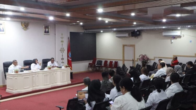 Pastikan Stok Sembako-Mitan Aman Jelang Ramadan Pemkot Ambon Gelar Rakor