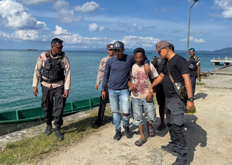 Polres Maluku Tenggara Tangkap Pelaku Pembakaran Bangunan yang akan Dijadikan Mushollah