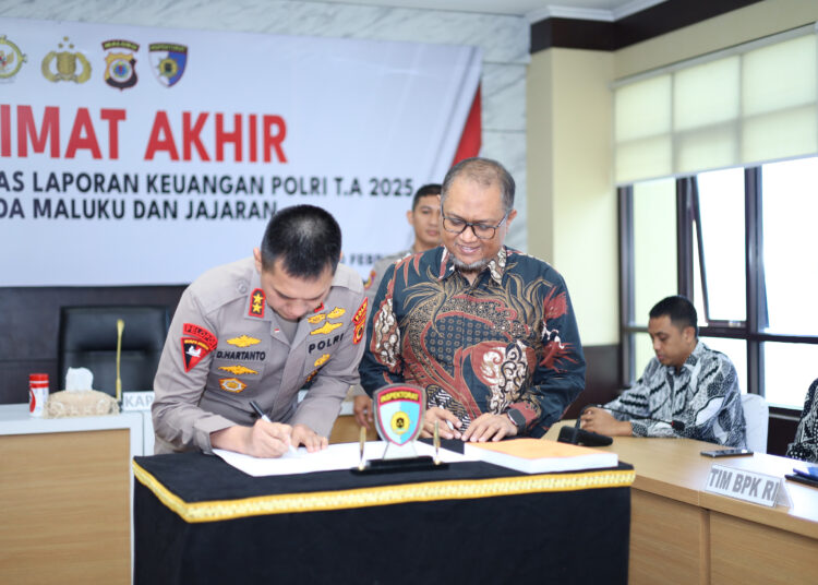 Kapolda Maluku Dorong Tata Kelola Keuangan Polri Lebih Akuntabel