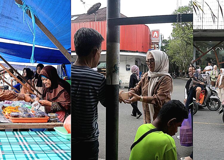 Wakil Wali Kota Ambon Berbagi Takjil untuk Musafir, Ojek dan Supir Angkot