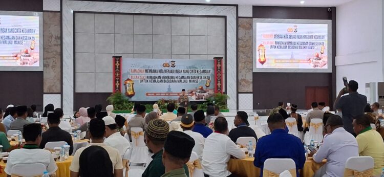 Buka Puasa Bersama Forkopimda Maluku, Kapolda: Puasa Mengendalikan Keinginan Duniawi