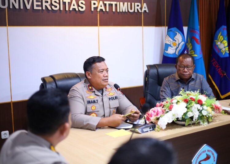 Polda Maluku dan Unpatti Luncurkan Pusat Studi Kepolisian