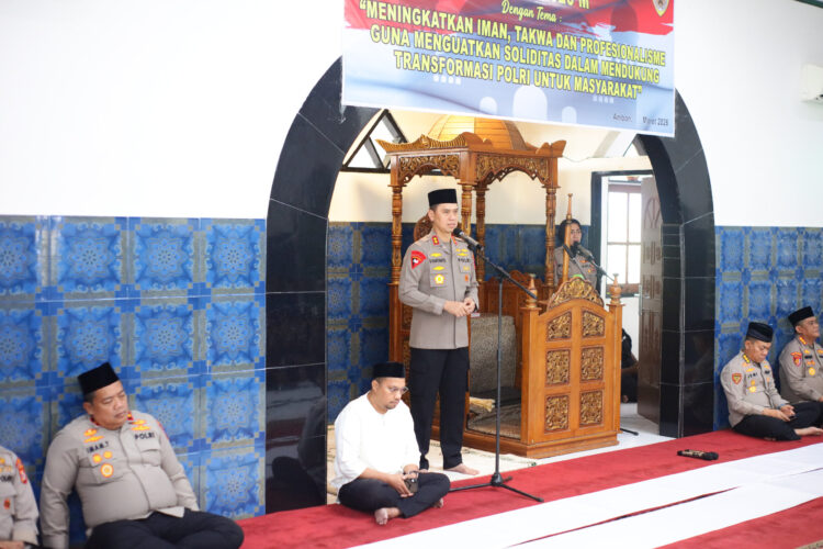 Peringatan Nuzulul Qur’an, Kapolda Maluku Minta Personel Mampu Baca Situasi Sosial Masyarakat