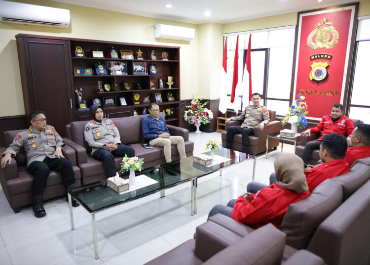 Temui GMNI Maluku Kapolda Bicara Stabilitas Keamanan hingga Isu Strategis Blok Masela